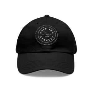 Cap with Leather Patch (Round) - Ship Inn Stanley